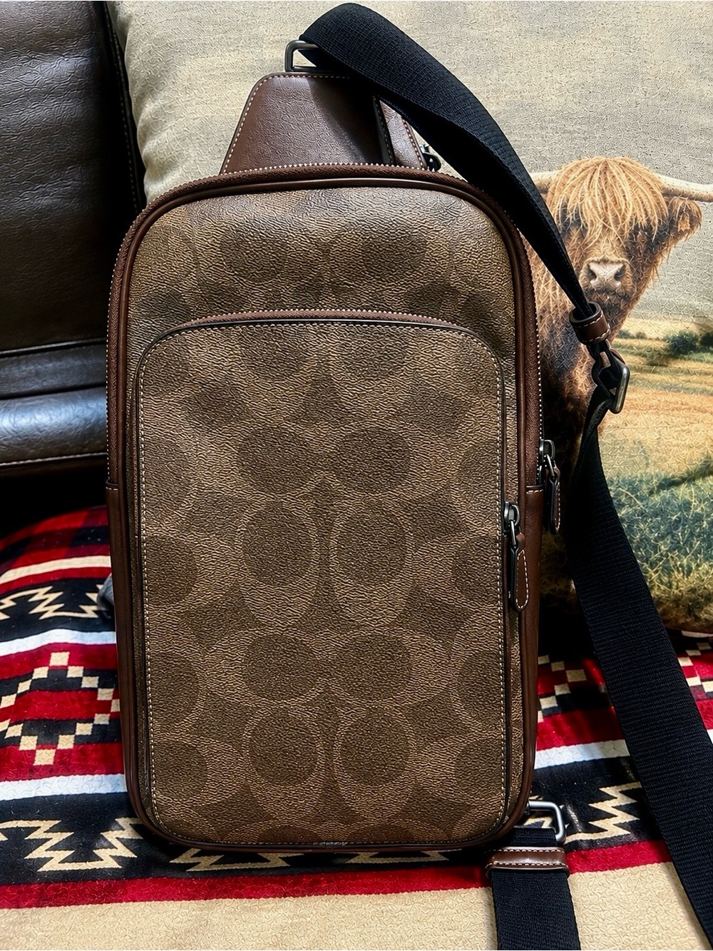 Men's Coach Ethan Sling Belt Bag - Premium Casual Carry